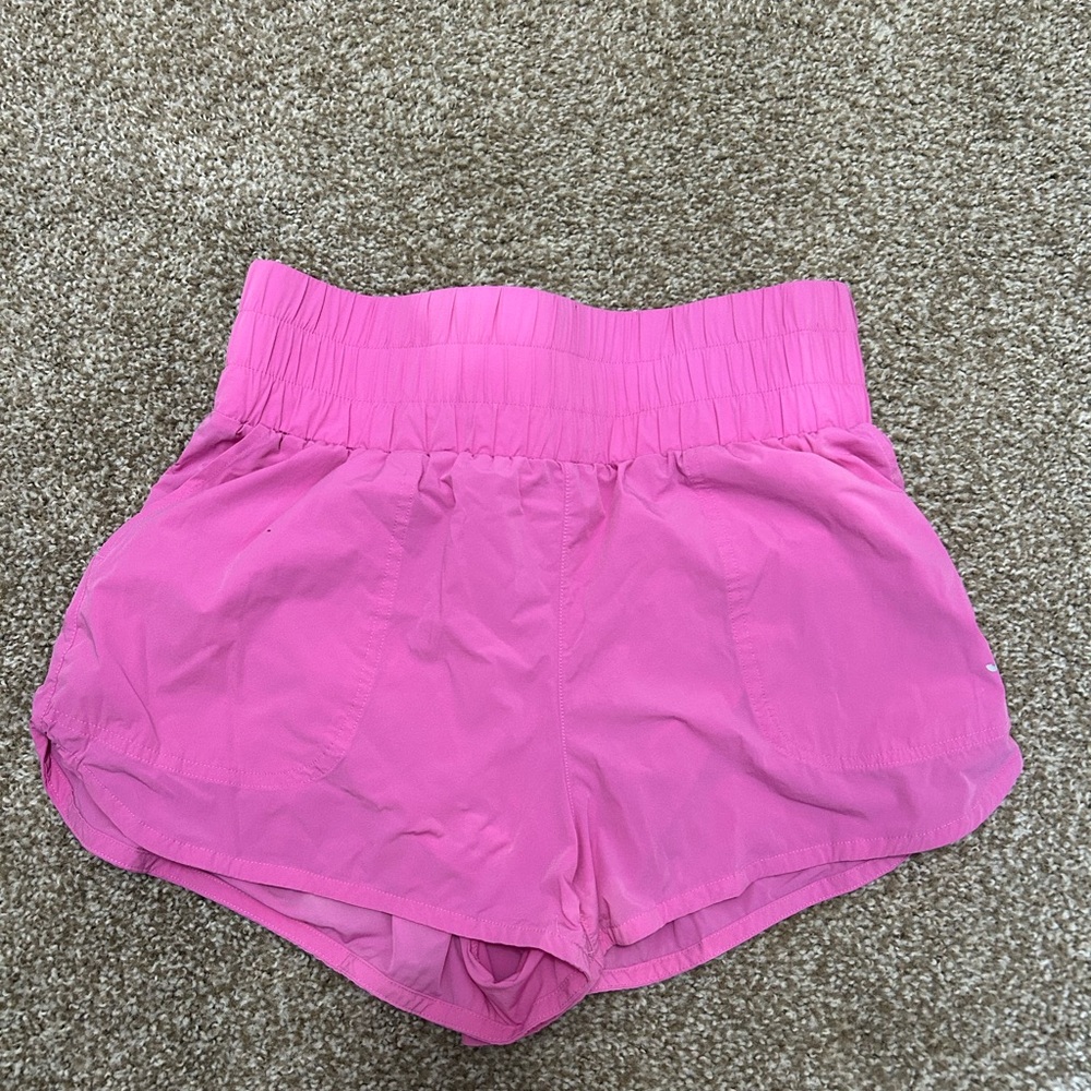 JoyLab High Waist Pink Shorts Lightweight Activewear